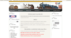 Desktop Screenshot of muj-hobby-bazar.cz